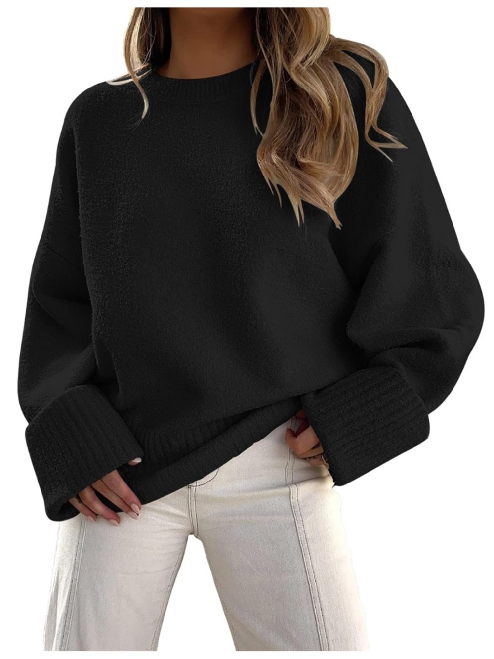 Oversized Crewneck Sweater